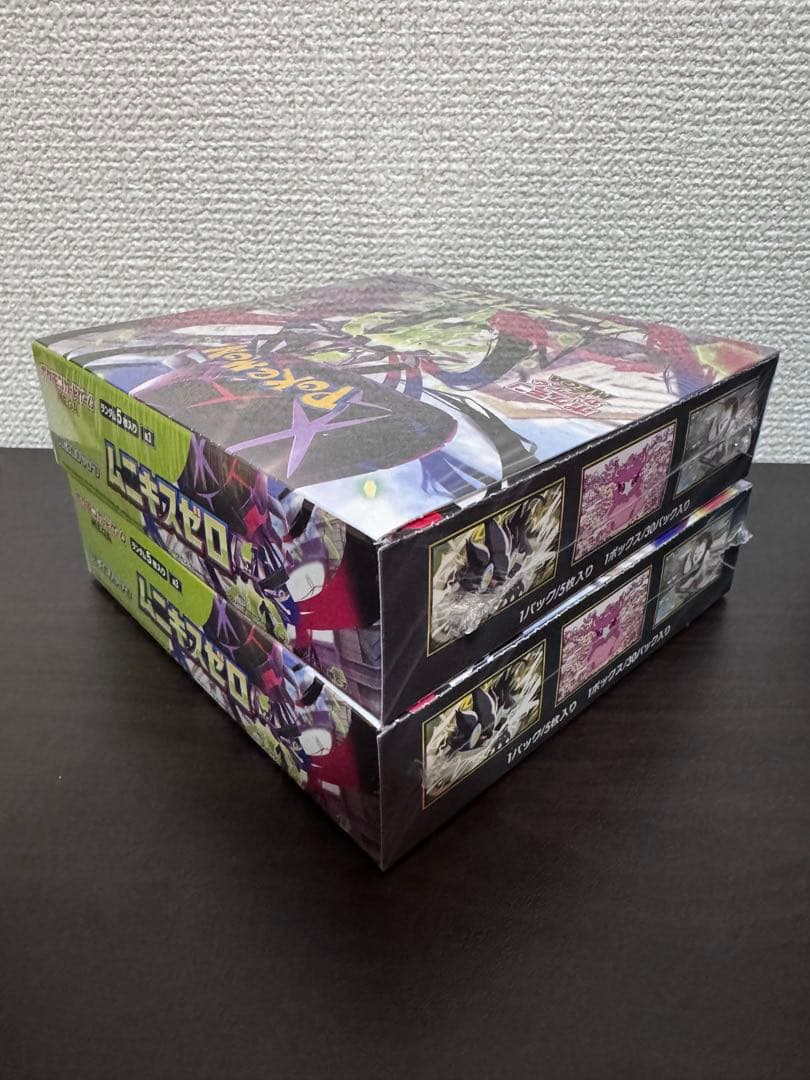 ムニキスゼロ　シュリンク付き　2box ポケカ