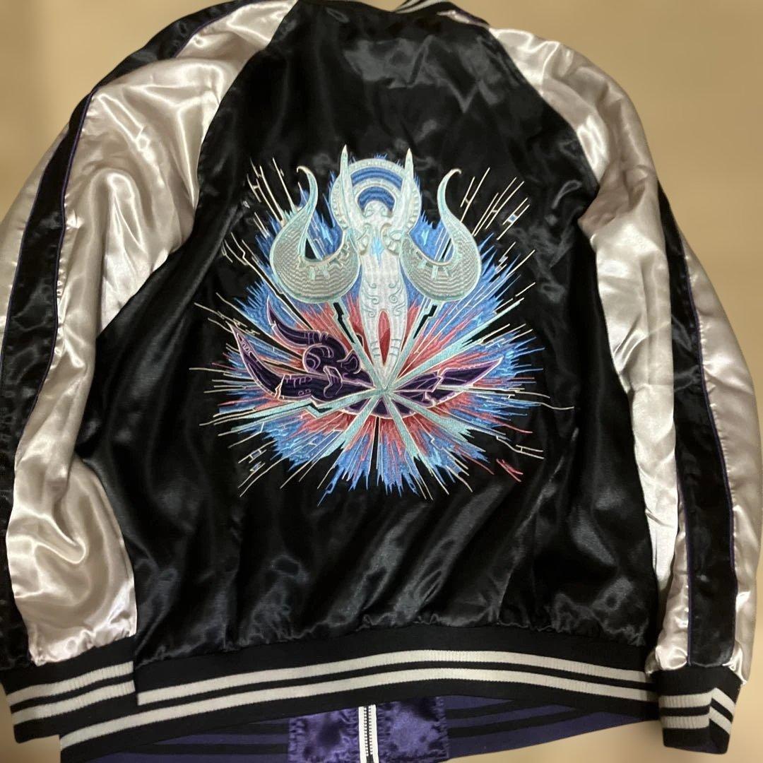 FF14 FinalFantasyXIVジャンパーハイデ＆ゾディXL スカジャン