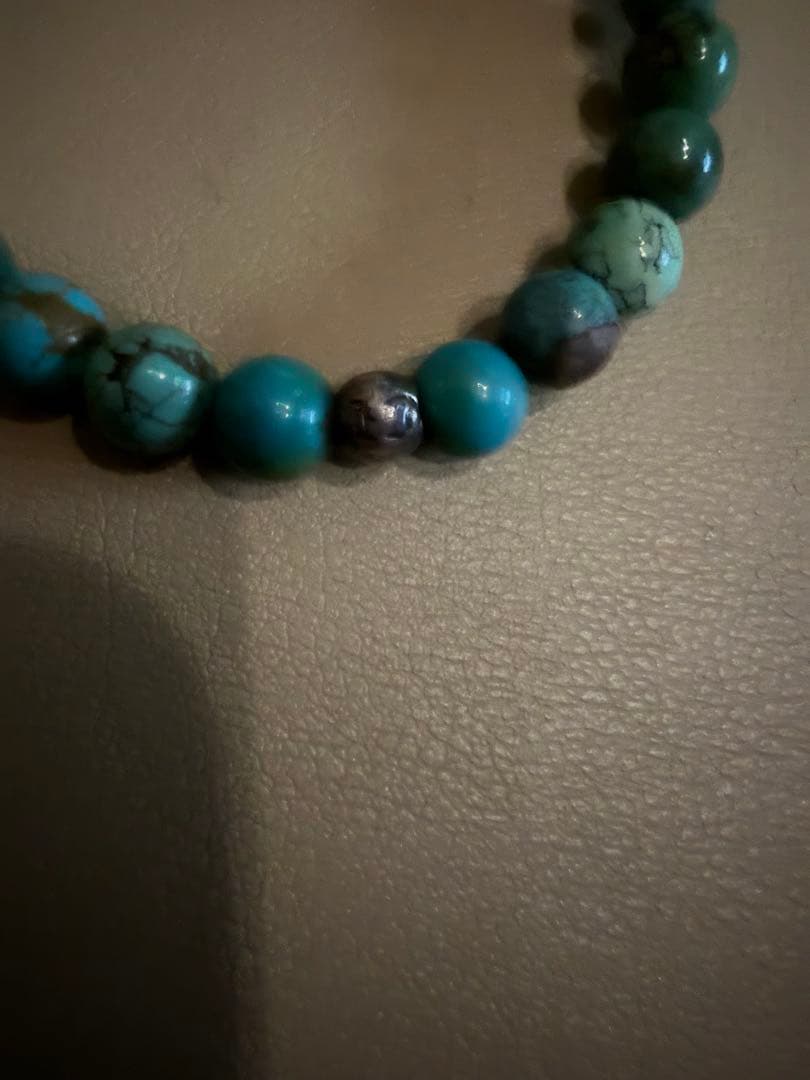 クロムハーツ ブレスレット ビーズ ターコイズ