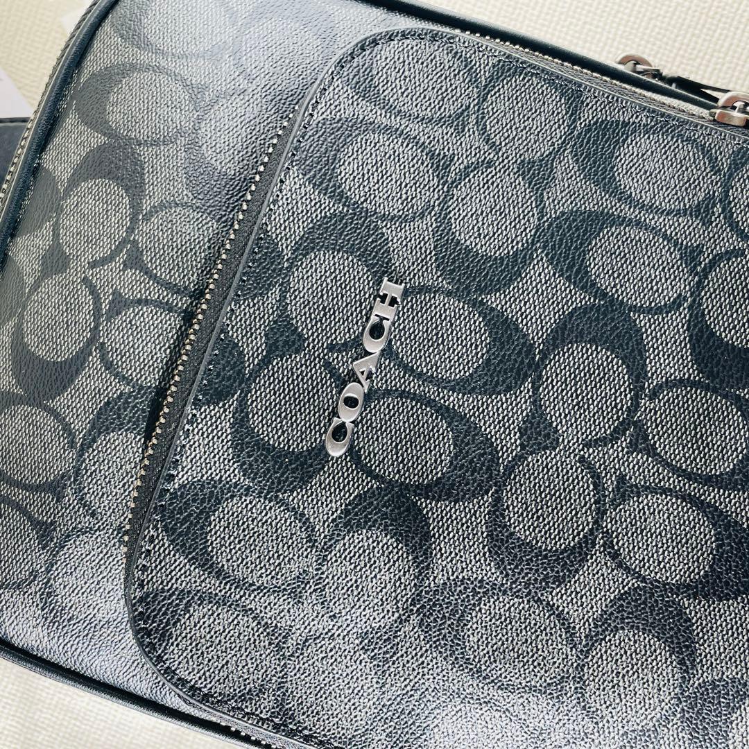 タグちぎれ 新品 COACH イーサン パック・シグネチャー CO910