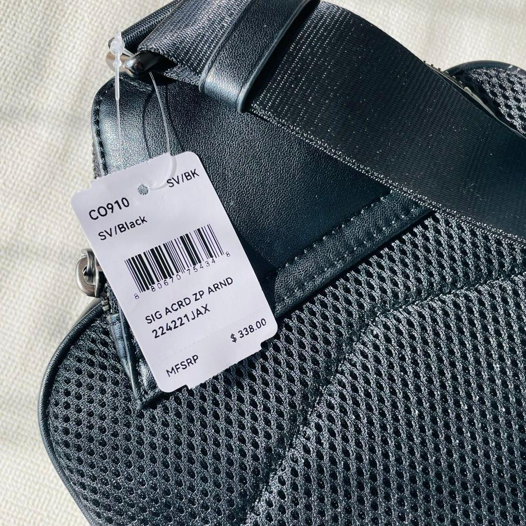 タグちぎれ 新品 COACH イーサン パック・シグネチャー CO910