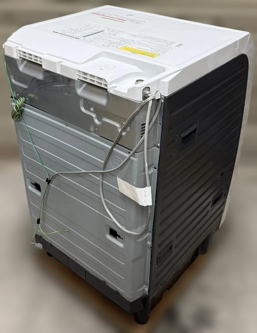 分解洗浄済 Panasonic 温水ドラム式洗濯機 洗濯10kg乾燥6kg 右開