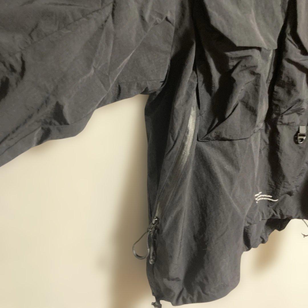 【超美品】CMF OUTDOOR GARMENT アノラックフーディ S 黒
