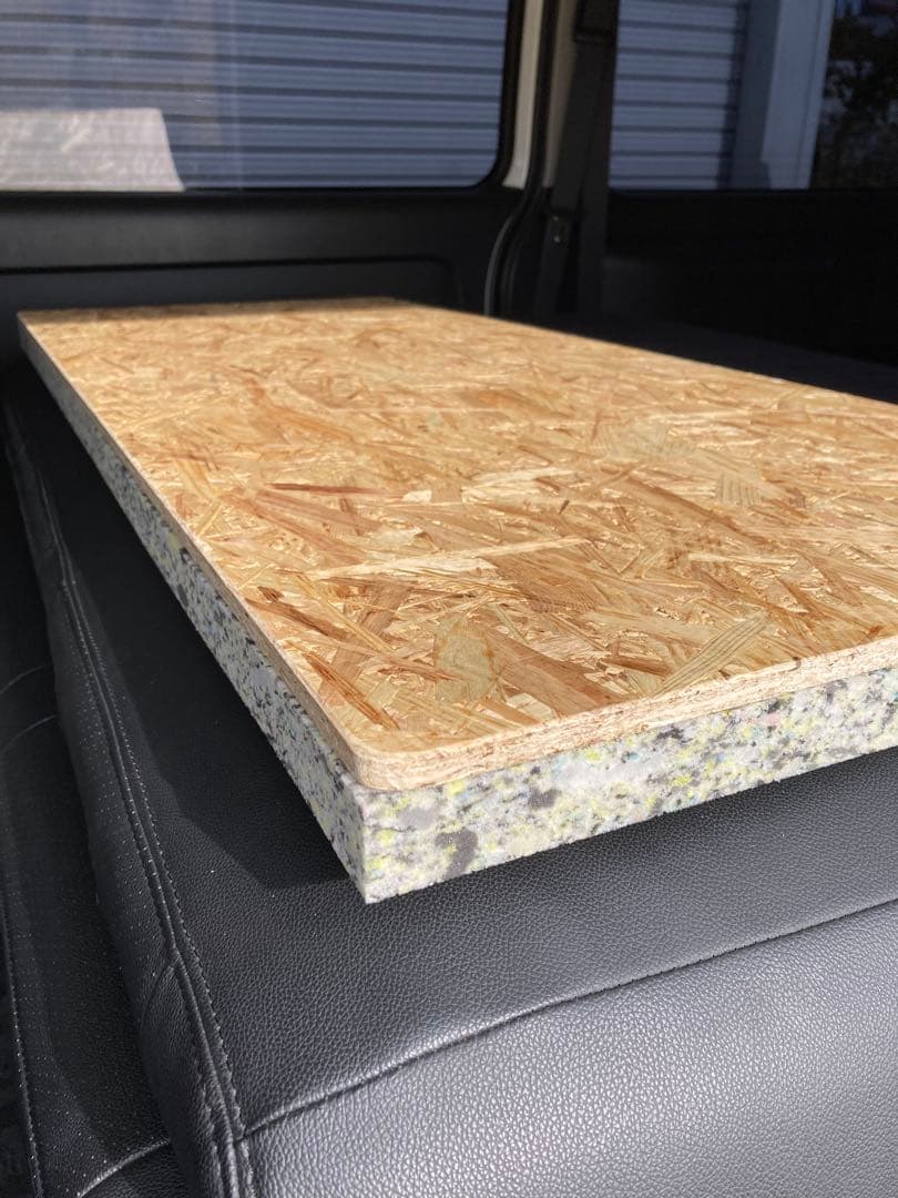 ハイエースS-GL 標準ワイド セカンドシート バックパネルキット高反発30mm