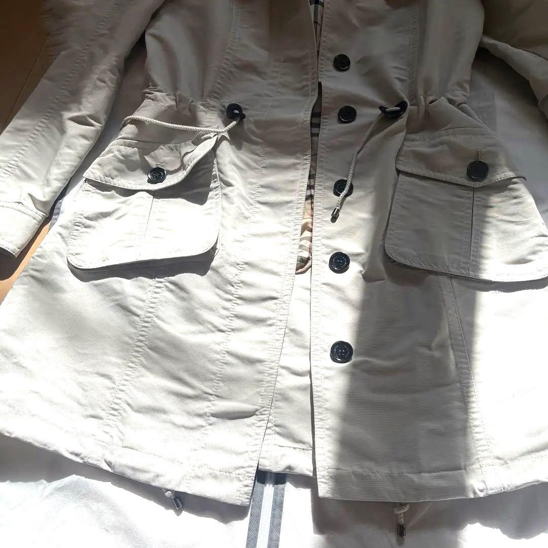 美品バーバリー　マウンテンパーカー　キルティングライナー　フード　3way 40