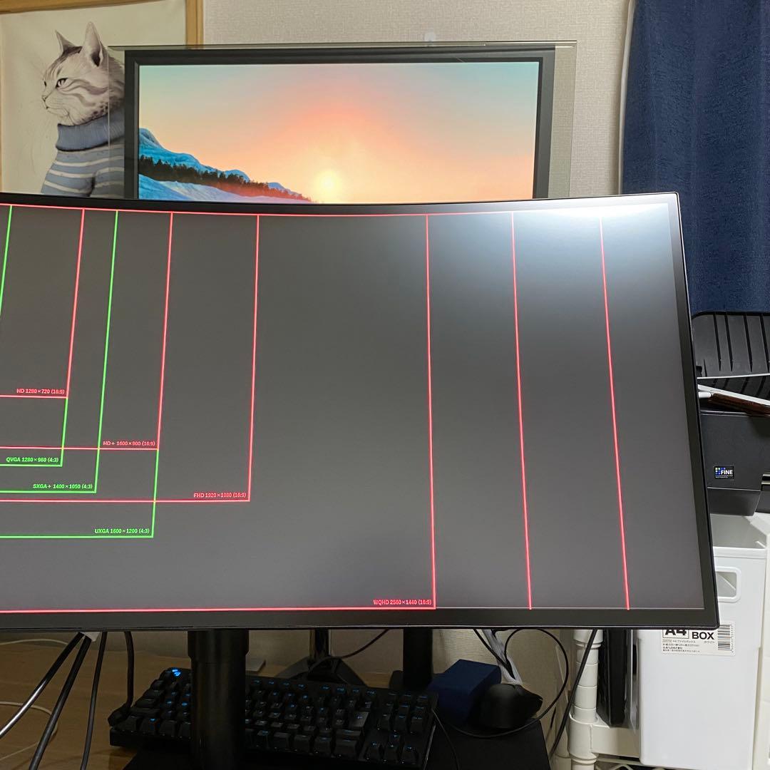 LG 34GK950F-B 34インチモニター　美品