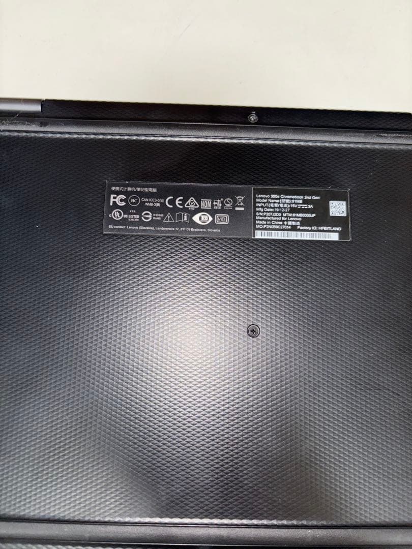 P*）様 Lenovo Chromebook ノートパソコン　レノボ　中古