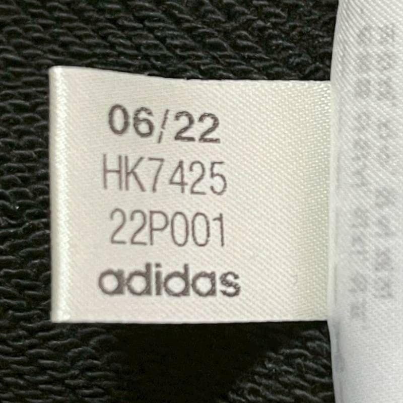 マ*ネ様 @8995 adidas ハーフジップ ポロスウェット ブラック XL