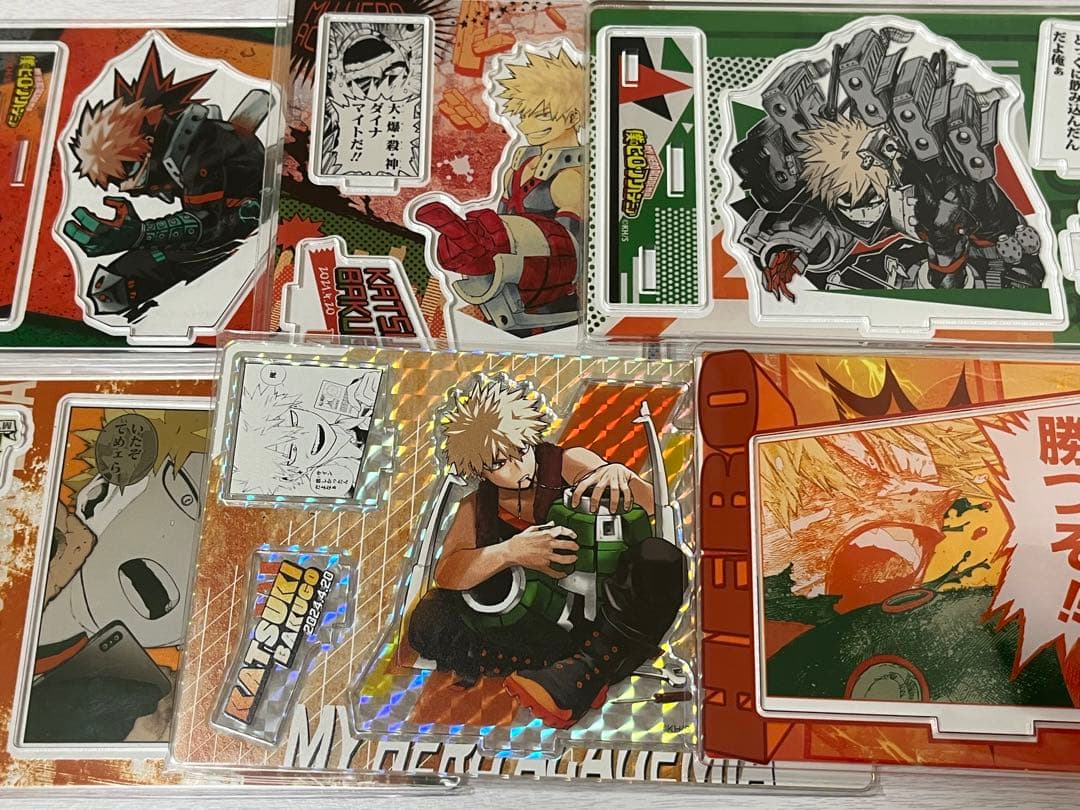 ヒロアカ 爆豪勝己 バースデーアクリルスタンド バースデイ アクスタ