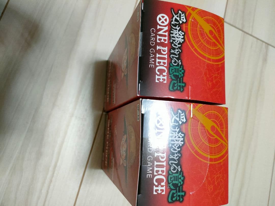 ワンピース box OP-13 受け継がれる意志 2BOX 未開封　テープ付き