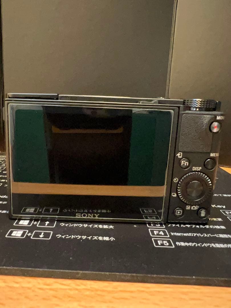 SONY cyber-shot dsc-rx100M5&三脚