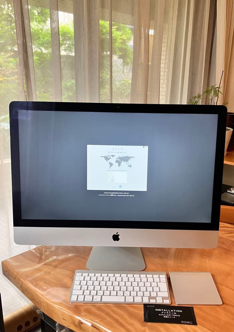 iMac 27インチ/Core i7/16GB キーボード トラックパッド付き