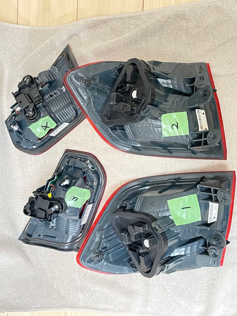  F30 テールランプ 4個セット 赤