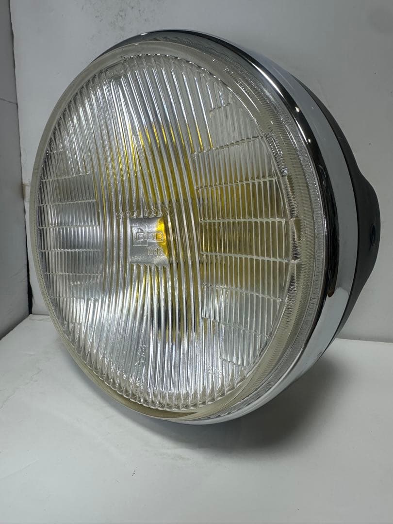 希少当時物シビエスーパーオスカー180πシビエ凹みレンズ付きヘッドライトASSY