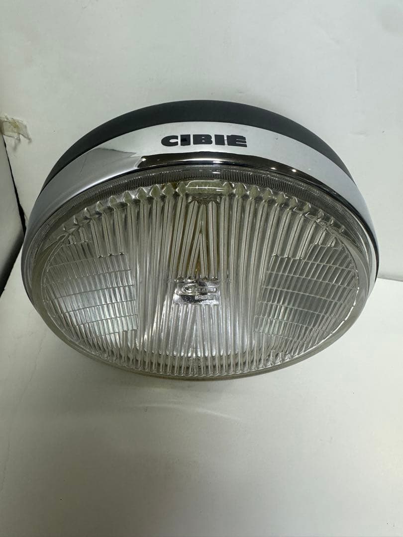 希少当時物シビエスーパーオスカー180πシビエ凹みレンズ付きヘッドライトASSY