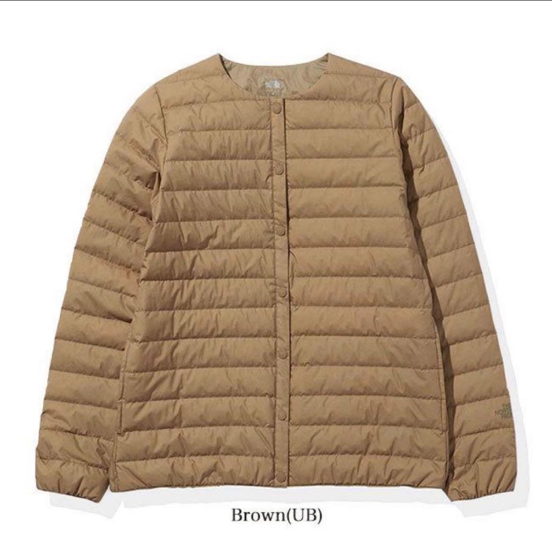 極美品　ノースフェイス　ゼファーシェル　ダウン　カーディガン