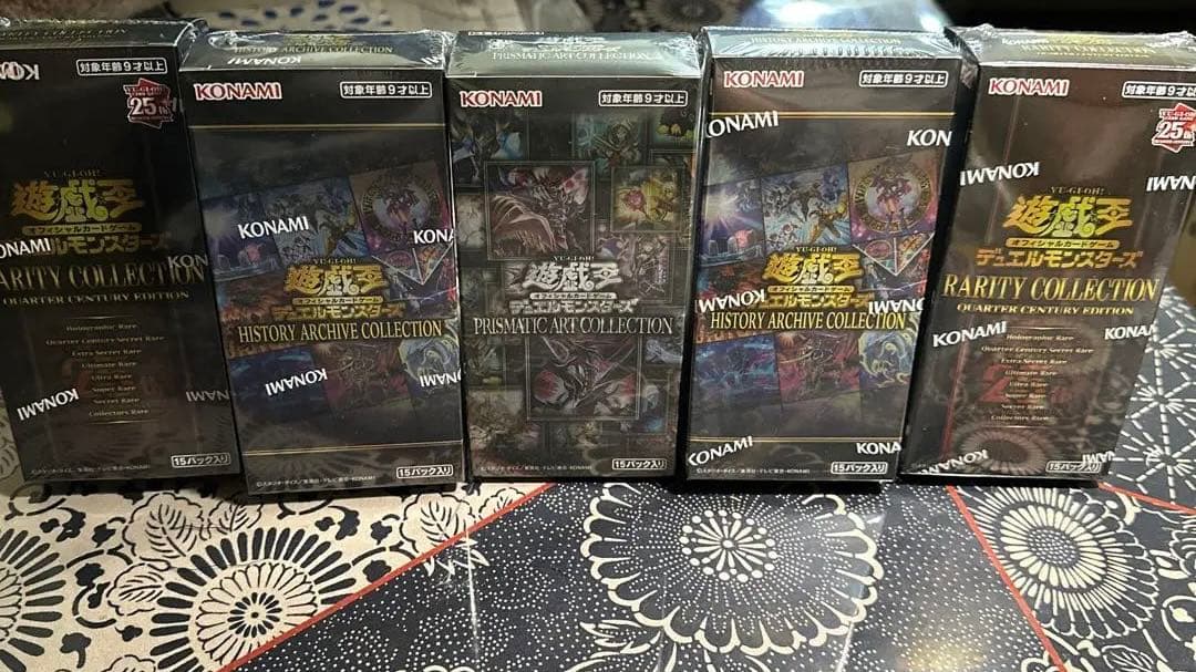 【新品未開封】遊戯王　レアコレ・アーコレ・ヒスコレ　BOXセット