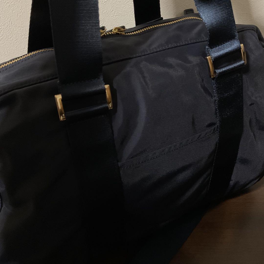 violachos新品未使用 美品 アニエスベー ロゴ ボストン⑥