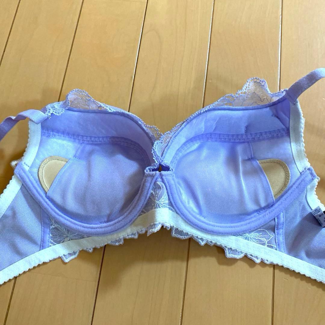 [Wacoal] サルート・セットアップ・ラベンダーブラC75&ショーツM