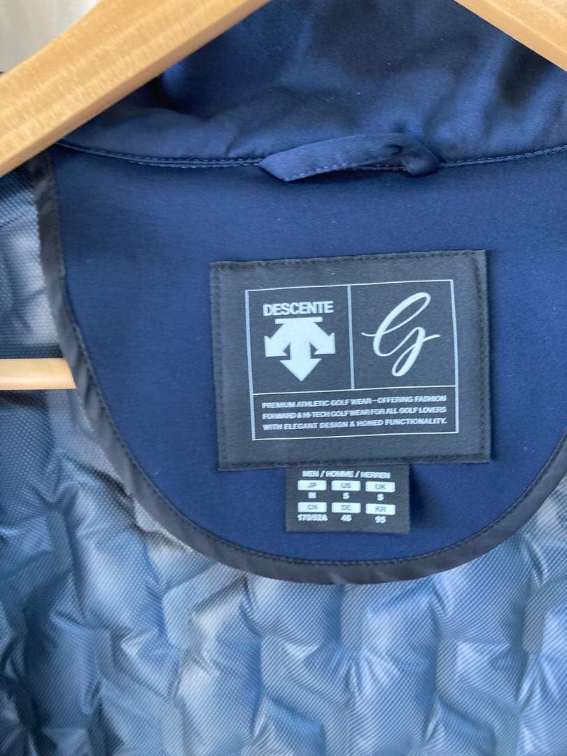 デサント ダウンジャケット M ネイビー