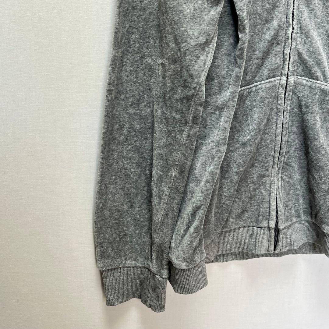 【PUMA】 ベロア ジャージ フード 上下 セットアップ ロゴ スポーツ