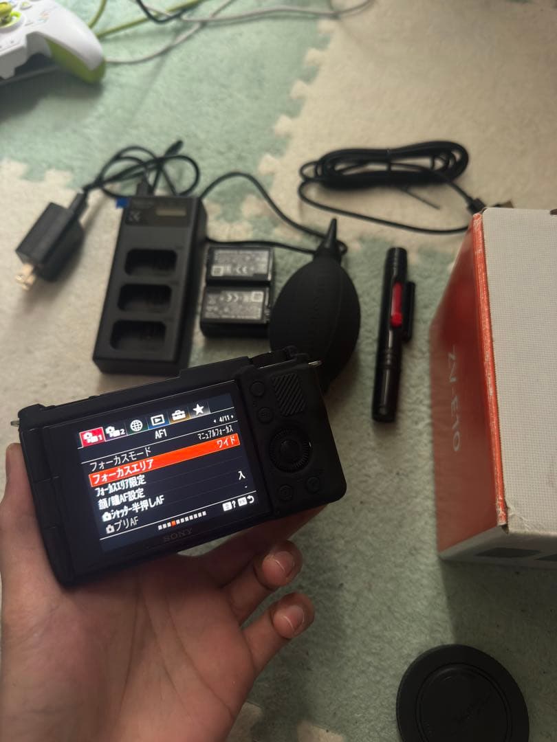 【美品】Sony ZV-E10L レンズキット 黒 K&F Concept