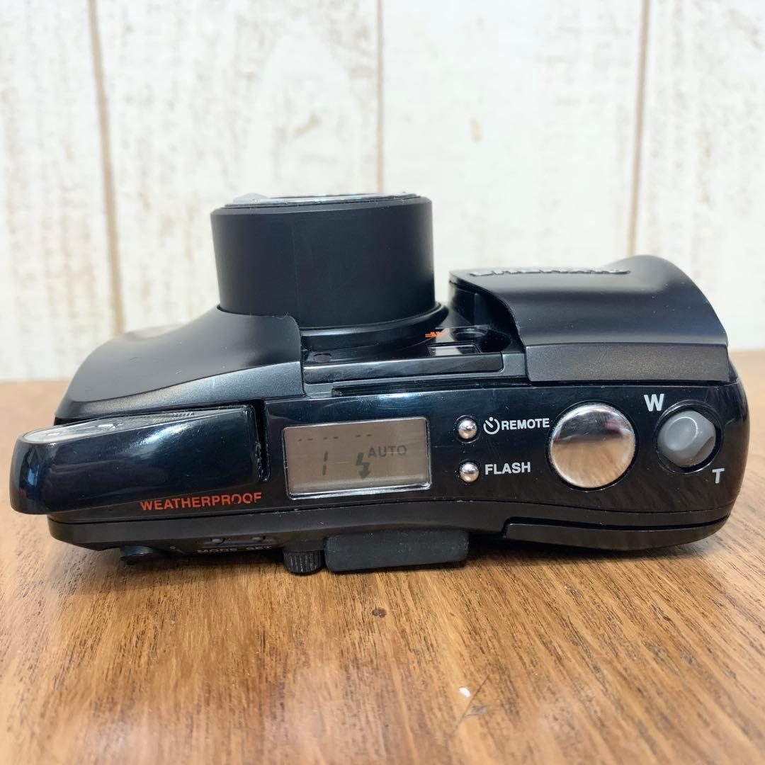 オリンパス OLYMPUS μ ZOOM 105 コンパクトカメラ　ブラック