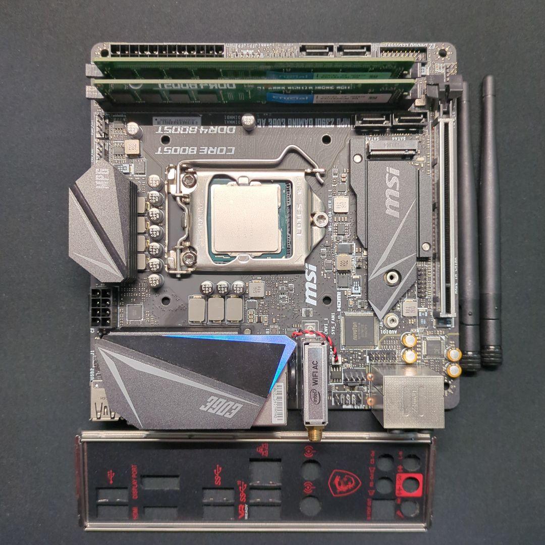 Core i9 9900K／16GBメモリ／Mini-ITXマザボ　セット