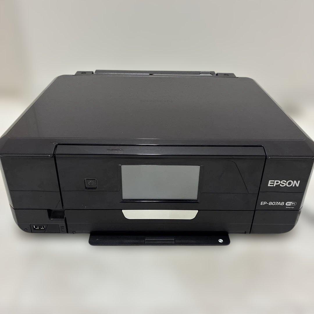 EPSON EP-807A ブラック インクジェットプリンター