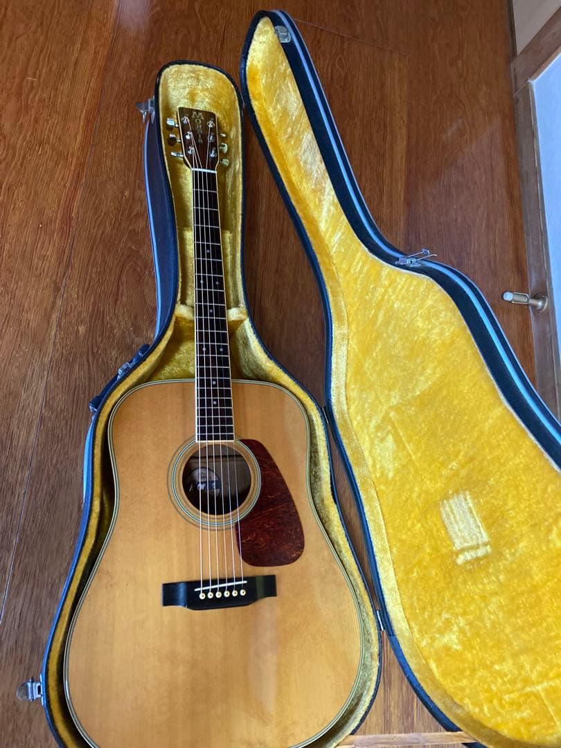 Morrisアコースティックギターモーリスジャパンヴィンテージ　ハードケース付