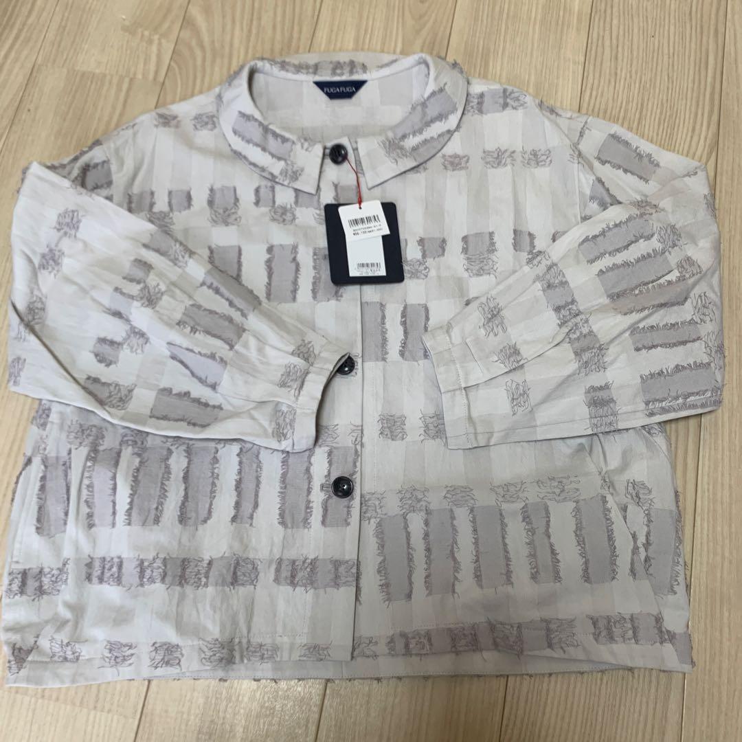 新品未使用　佐藤繊維　FUGA FUGA ブラウス　ジャケット