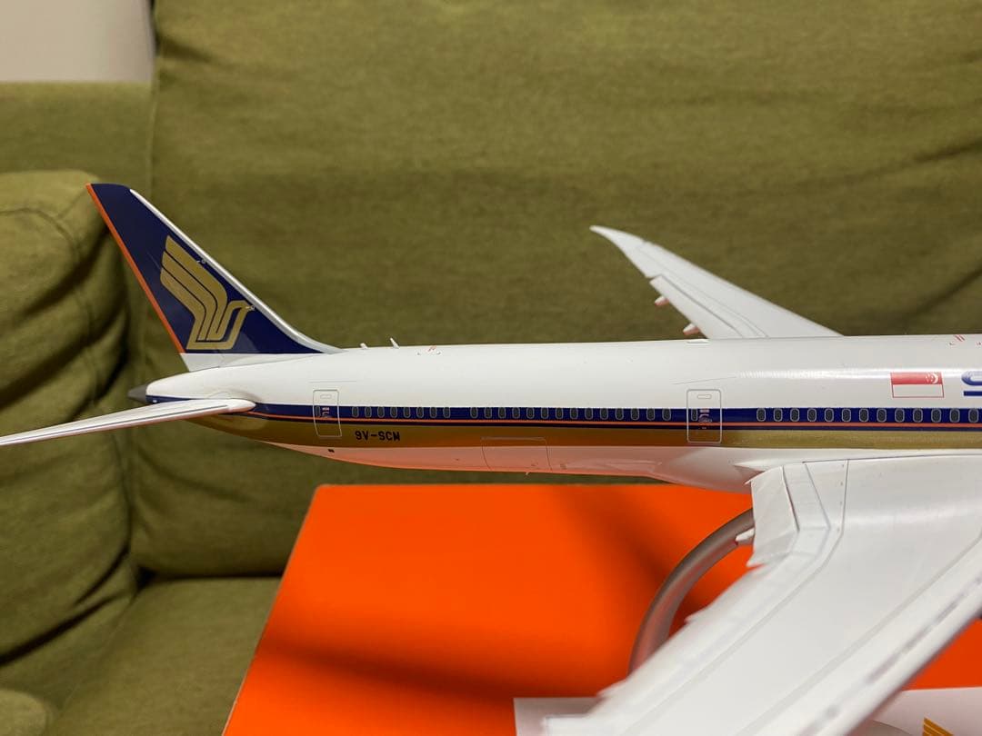 み*る様 シンガポール航空 ボーイング787-10 フラップダウン仕様