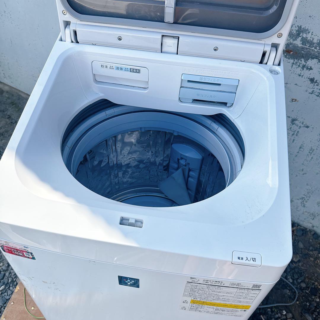 SHARP ES-PT10G 電気洗濯乾燥機　 縦型　10K