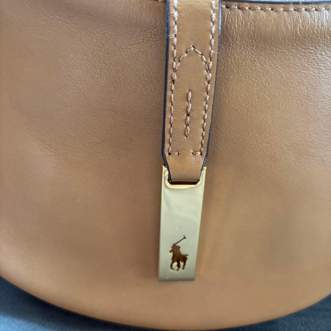 【ズッチ】ポロラルフローレン　カーフスキン　ミニショルダーバッグ