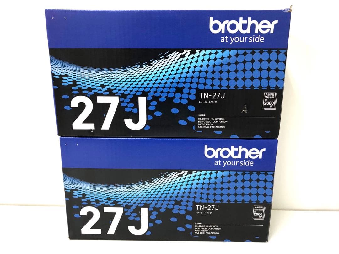 brother ブラザー　純正トナー　TN-27J 2点まとめて