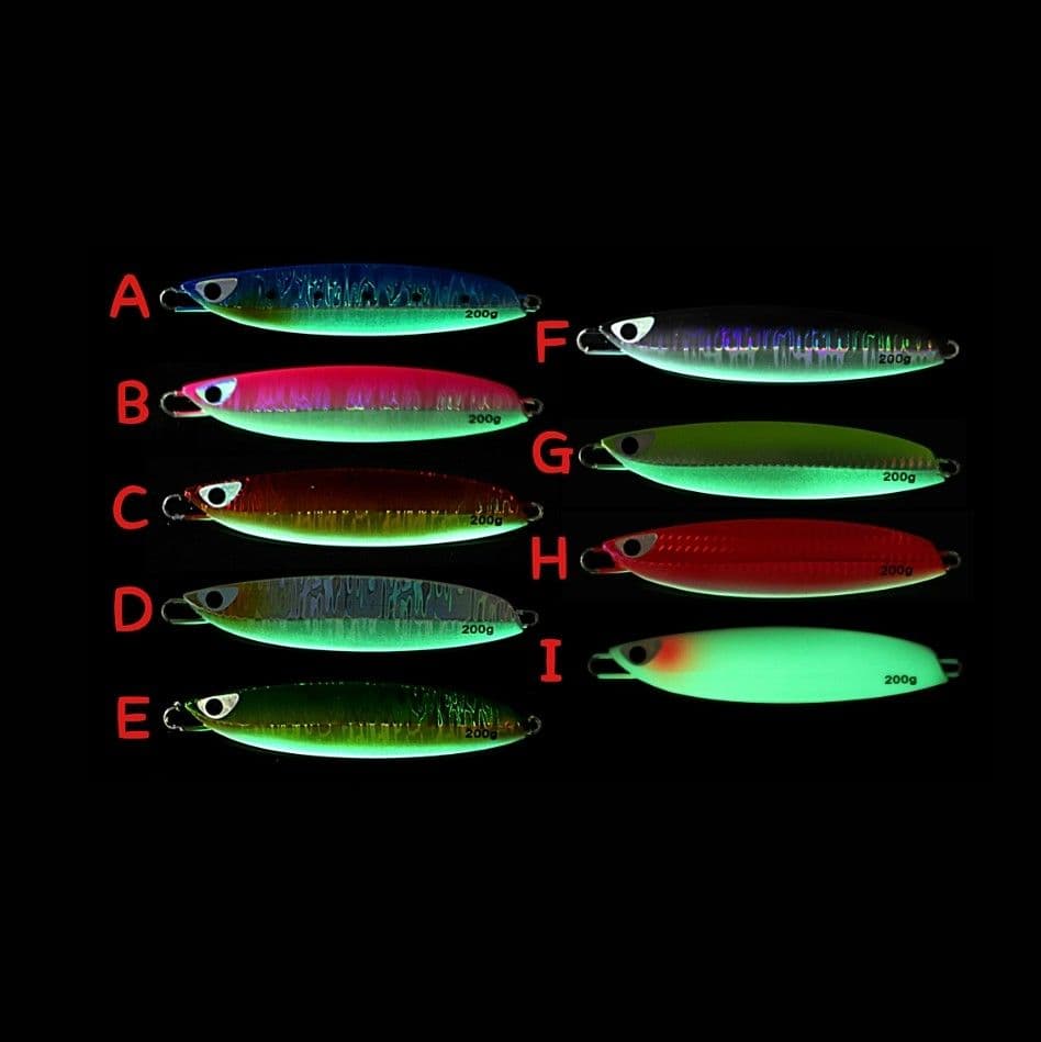 １０本 セット 180g 選べる メタルジグ TGベイト タイプ 高比重