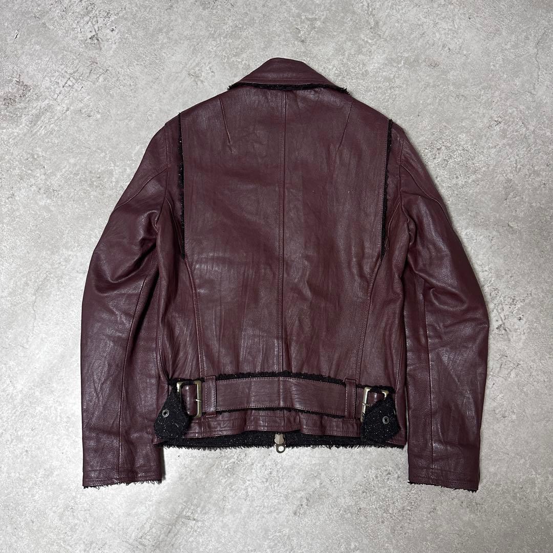ジャケット・アウター 00s KATHARINE HAMNETT leather jacket