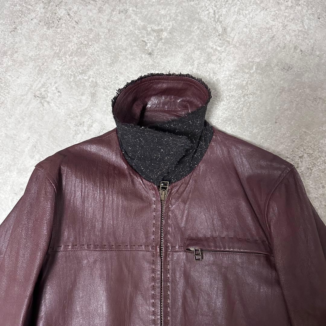 ジャケット・アウター 00s KATHARINE HAMNETT leather jacket