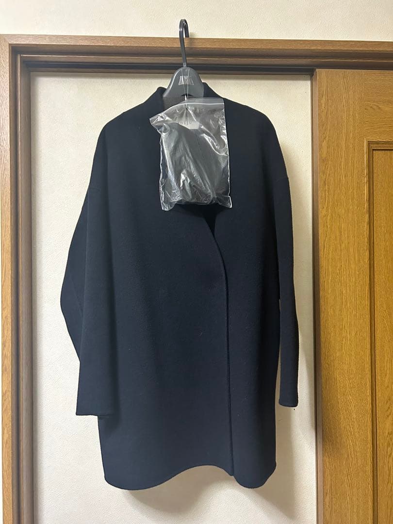 週末SALE‼️SOÉJUソージュウールリバーミディコートネイビー