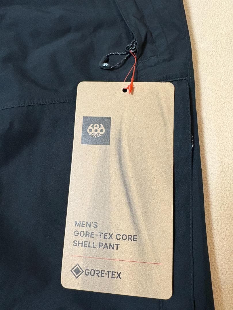 686 GORE-TEX CORE SHELL スノーボードパンツ M ブラック