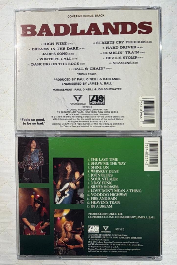 2枚セット！バッドランズ / BADLANDS & VOODOO HIGHWAY