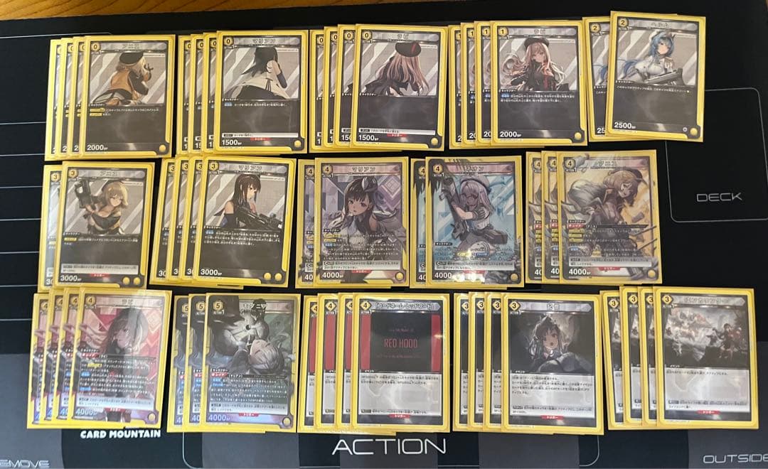 ユニオンアリーナ　NIKKE ニケ　黄カウンターズ　デッキ