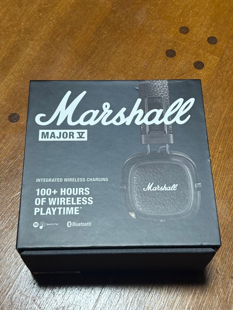 Marshall Major V ワイヤレスヘッドフォン ブラウン