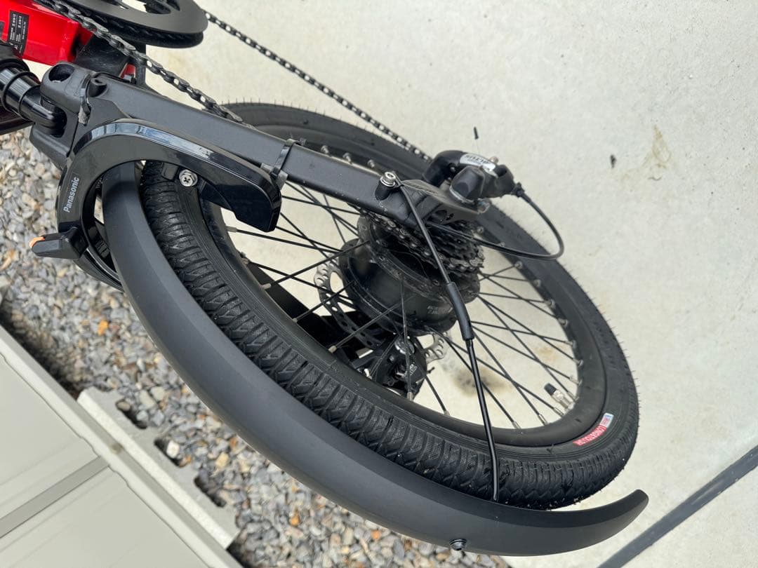 【聖さん専用】BESV PSA1 電動自転車 タイヤ新品 純正フェンダー&ライト