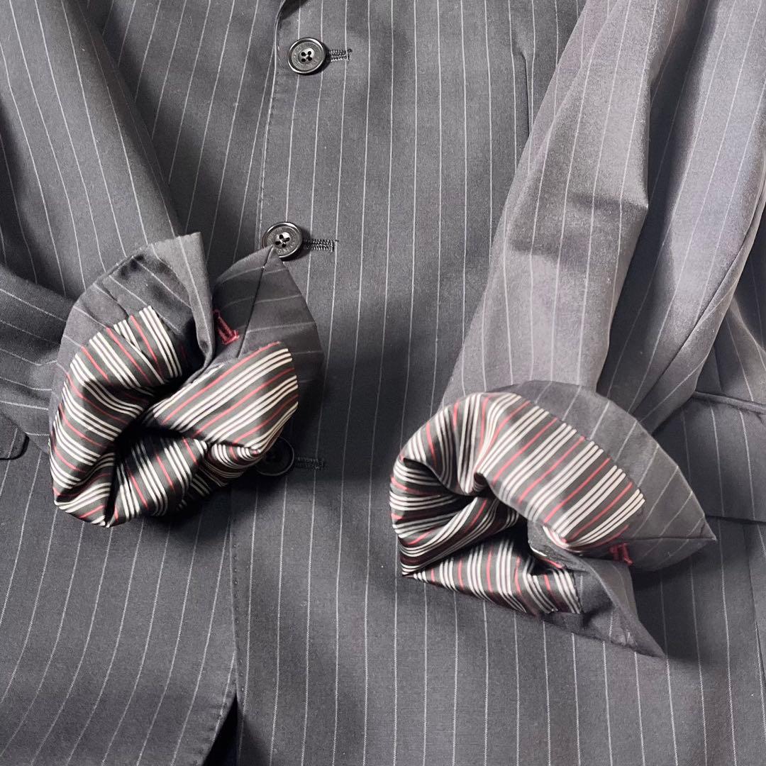 美品 バーバリーブラックレーベル　セットアップ タスマニアウール40R L