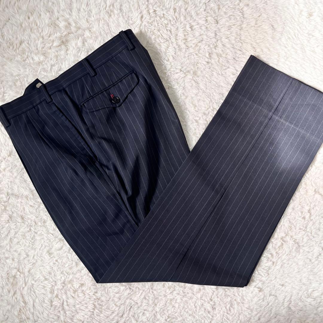 美品 バーバリーブラックレーベル　セットアップ タスマニアウール40R L