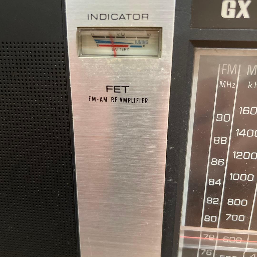 National Panasonic GX World Boy ラジオRF858