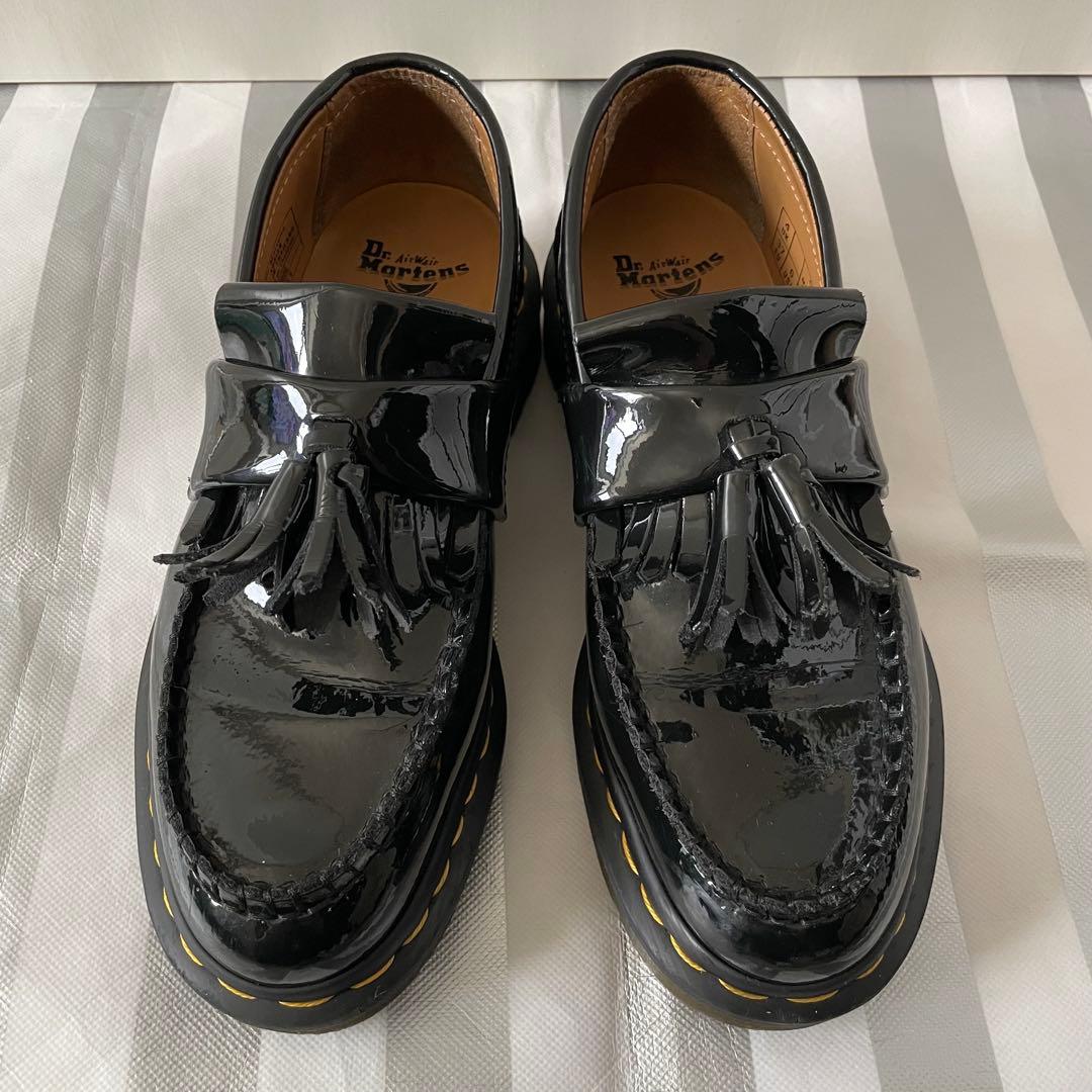 Dr. Martens adrian patent タッセルローファー UK4