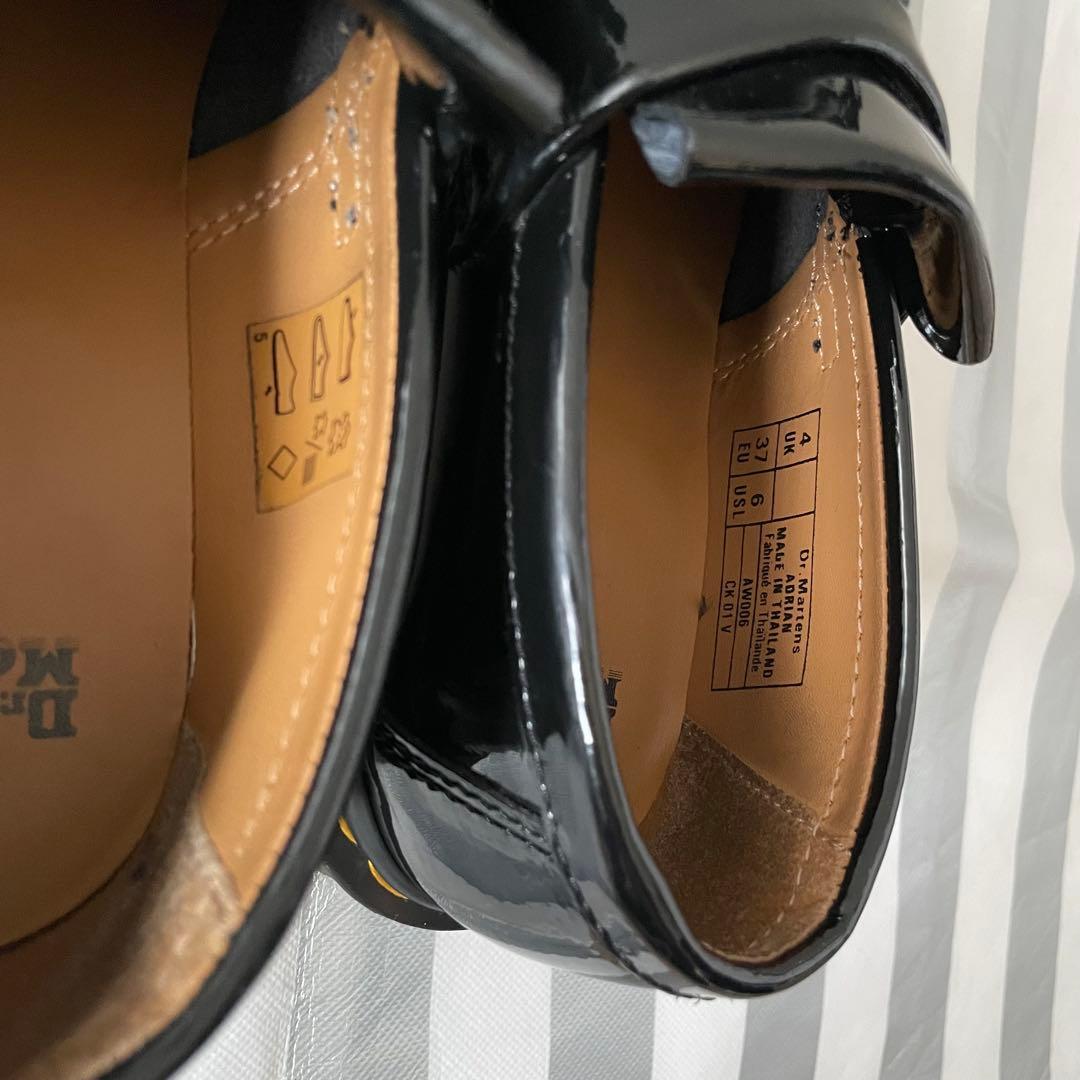 Dr. Martens adrian patent タッセルローファー UK4
