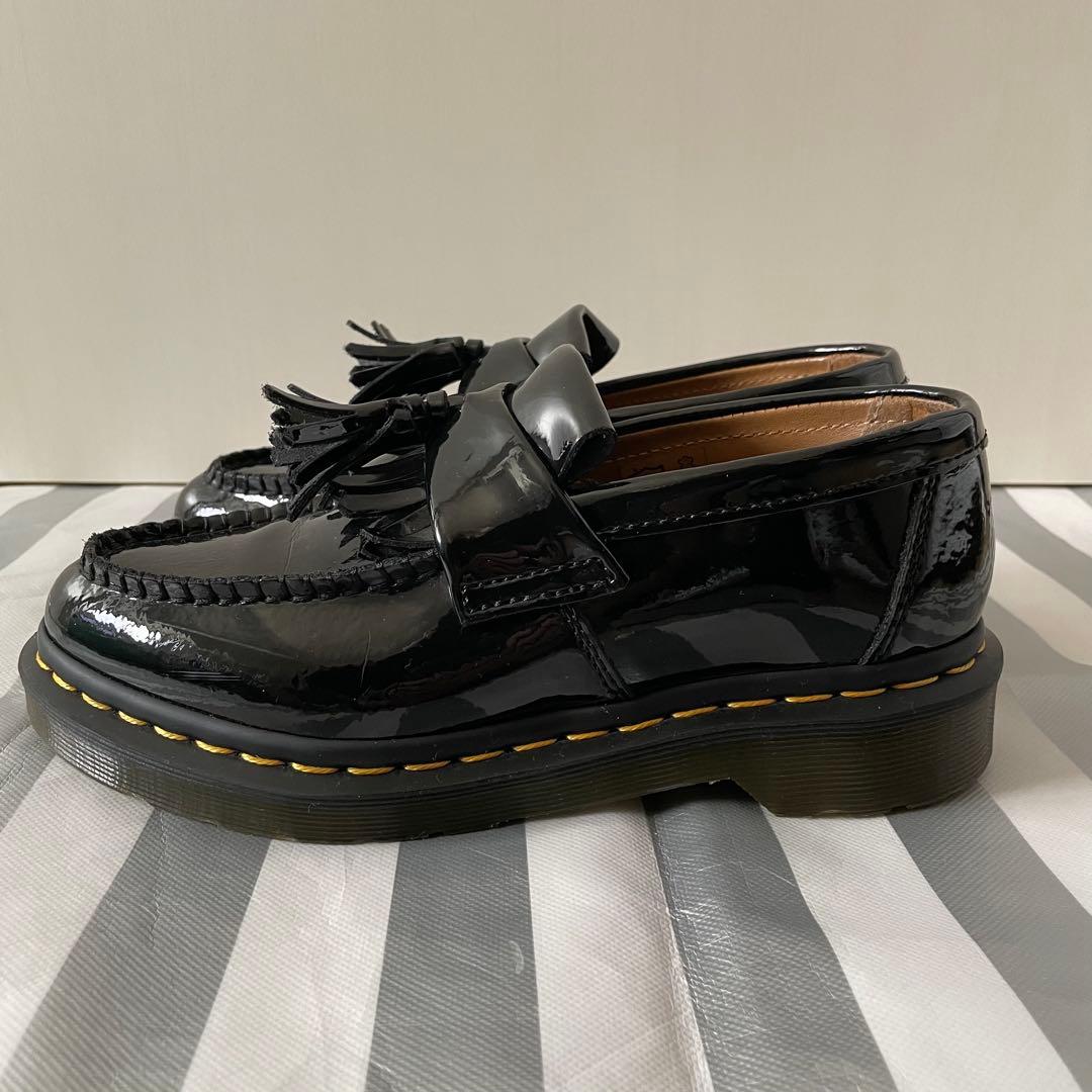 Dr. Martens adrian patent タッセルローファー UK4